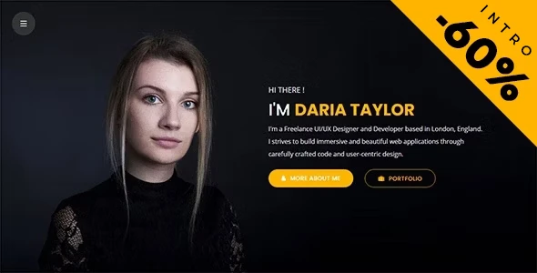 Istanbul – Personal Portfolio WordPress Theme